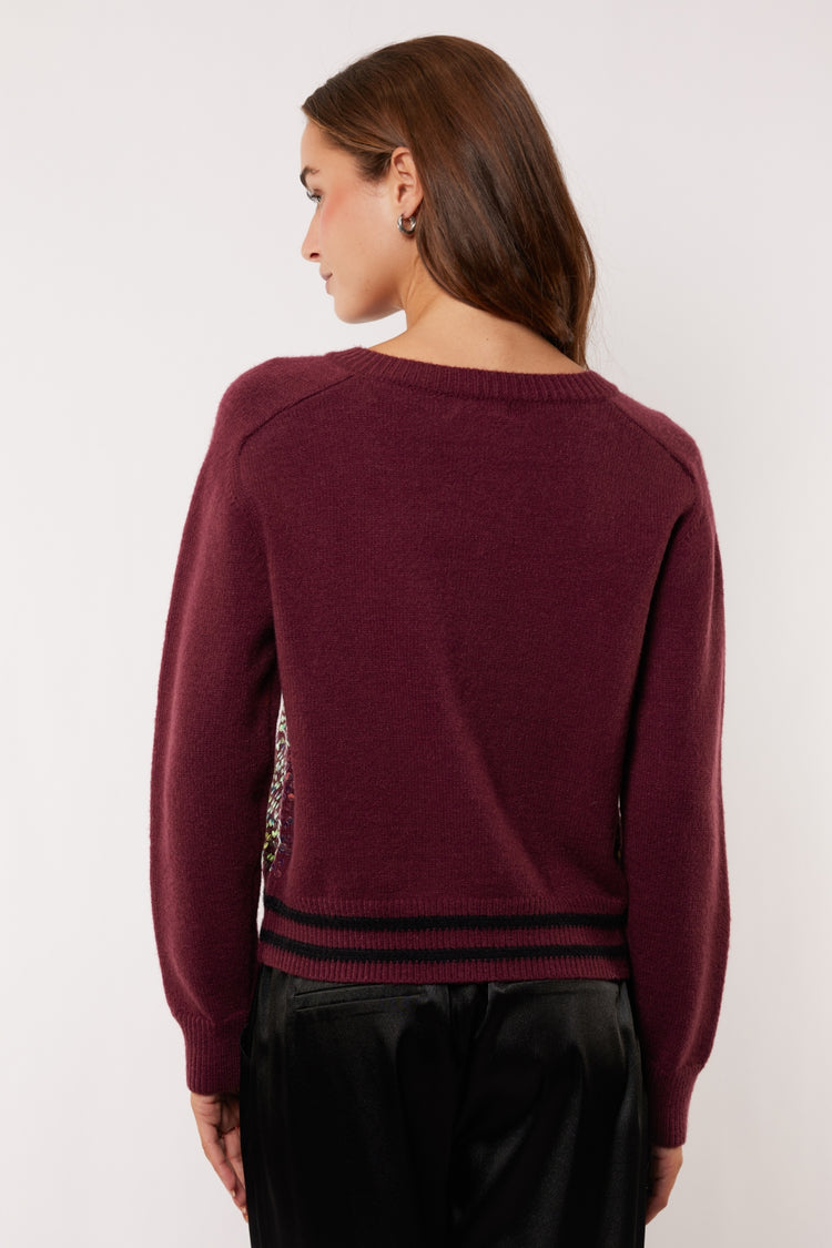 Angelica vest | Mauve Wine