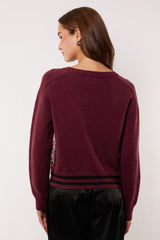 Angelica vest | Mauve Wine