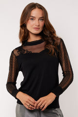 Aya top | Black