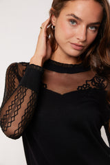 Aya top | Black