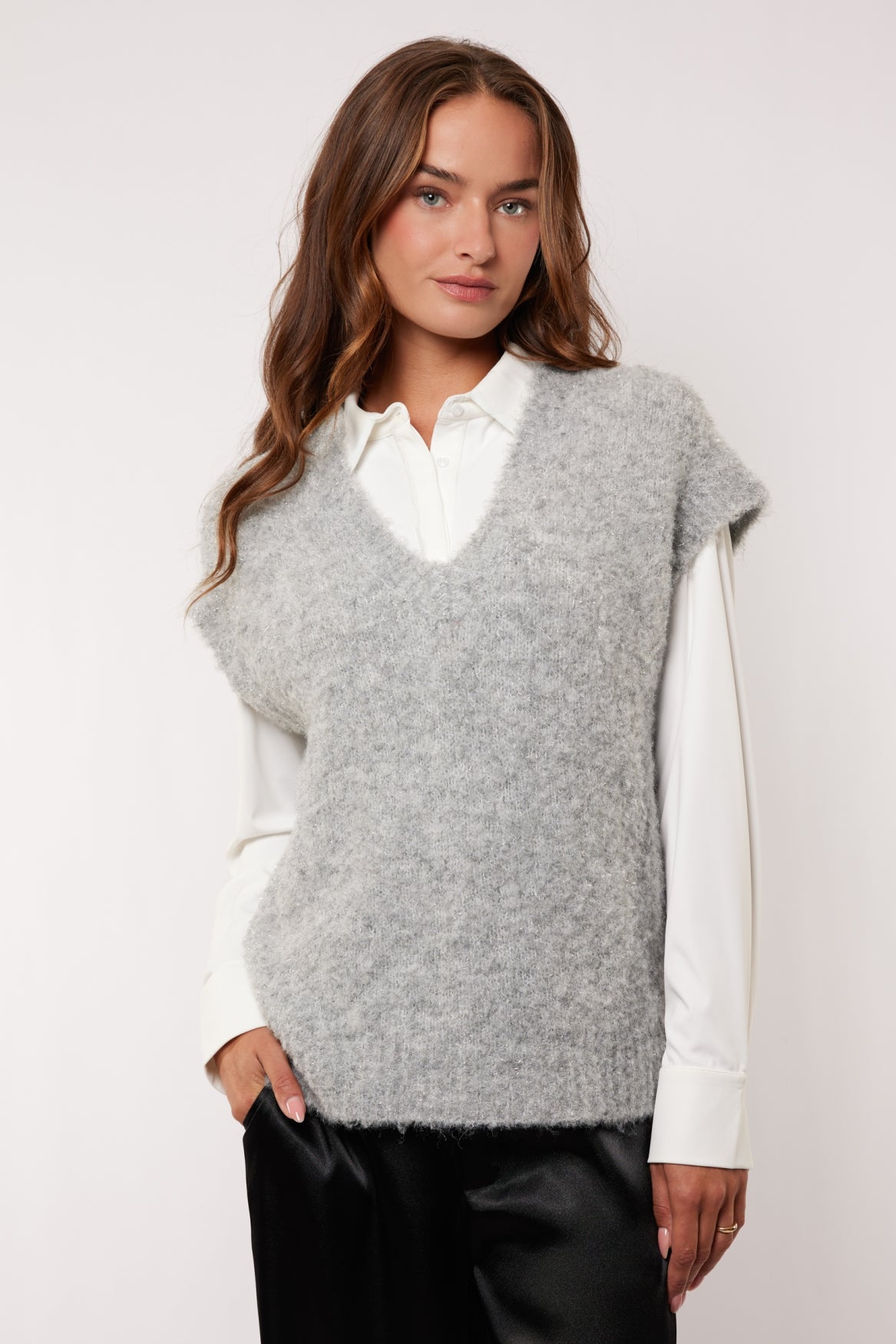 Addilyn gilet | Gray