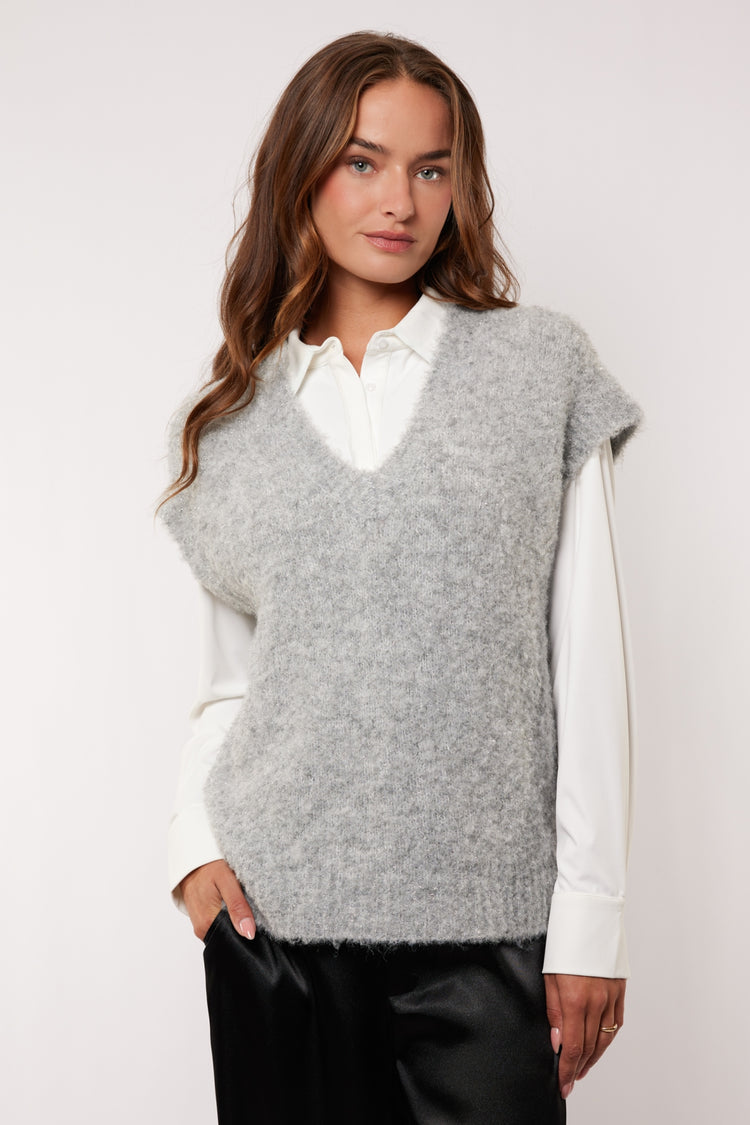 Addilyn gilet | Gray