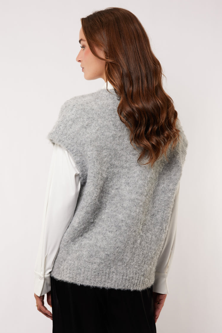 Addilyn gilet | Gray