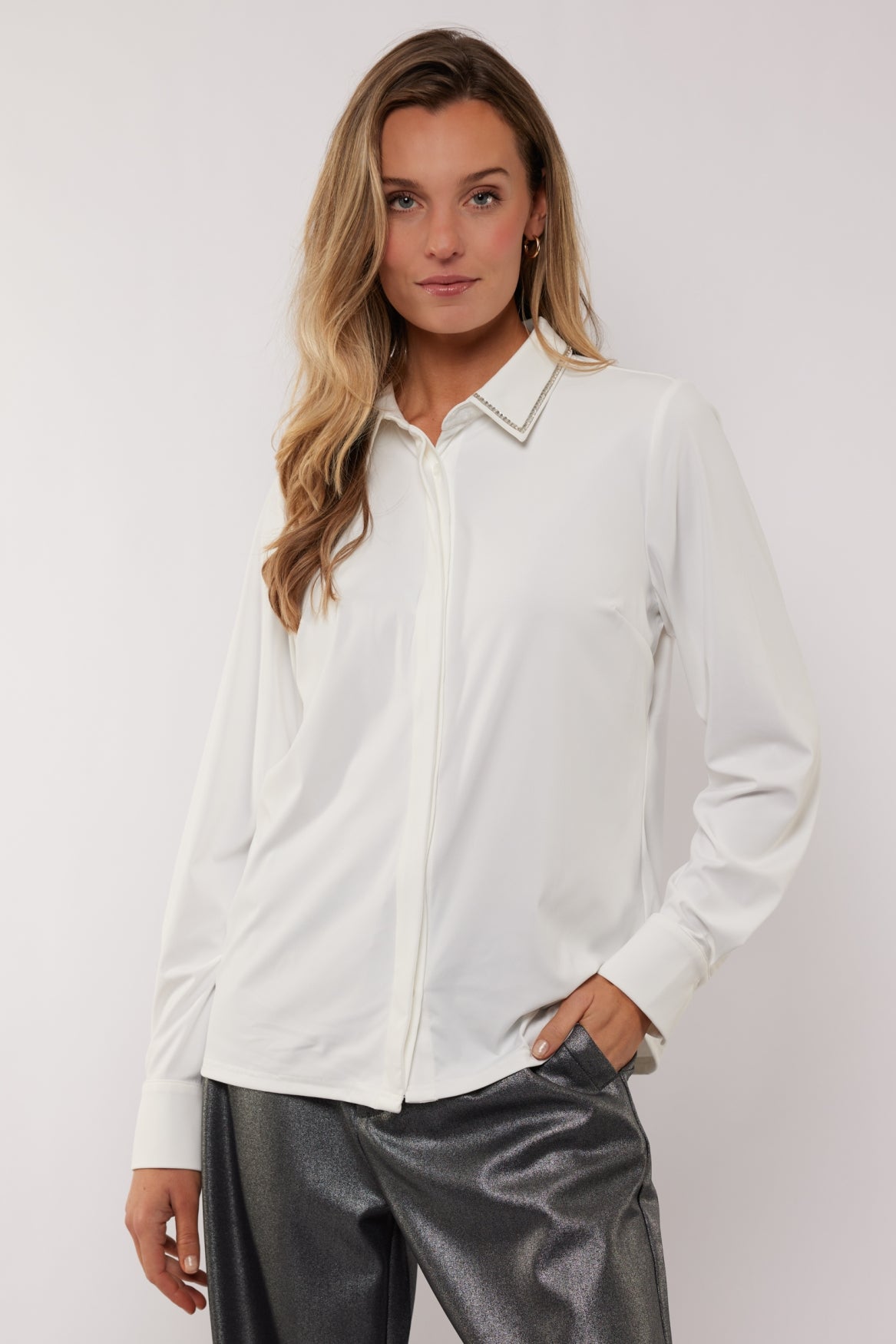 Laylah blouse | Wool White