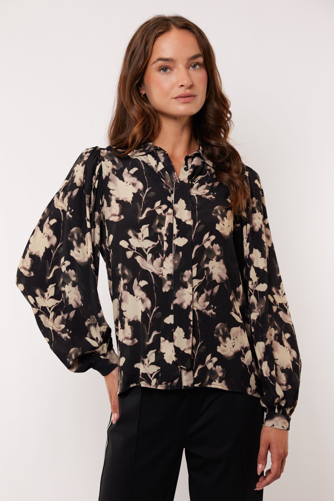 Quincy blouse | Black/Color Mix