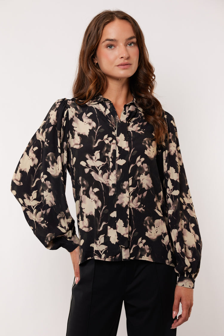 Quincy blouse | Black/Color Mix