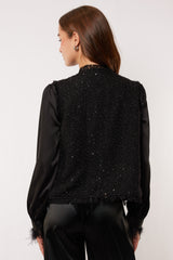Zaria gilet | Black