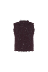 Zaria gilet | Midnight Purple