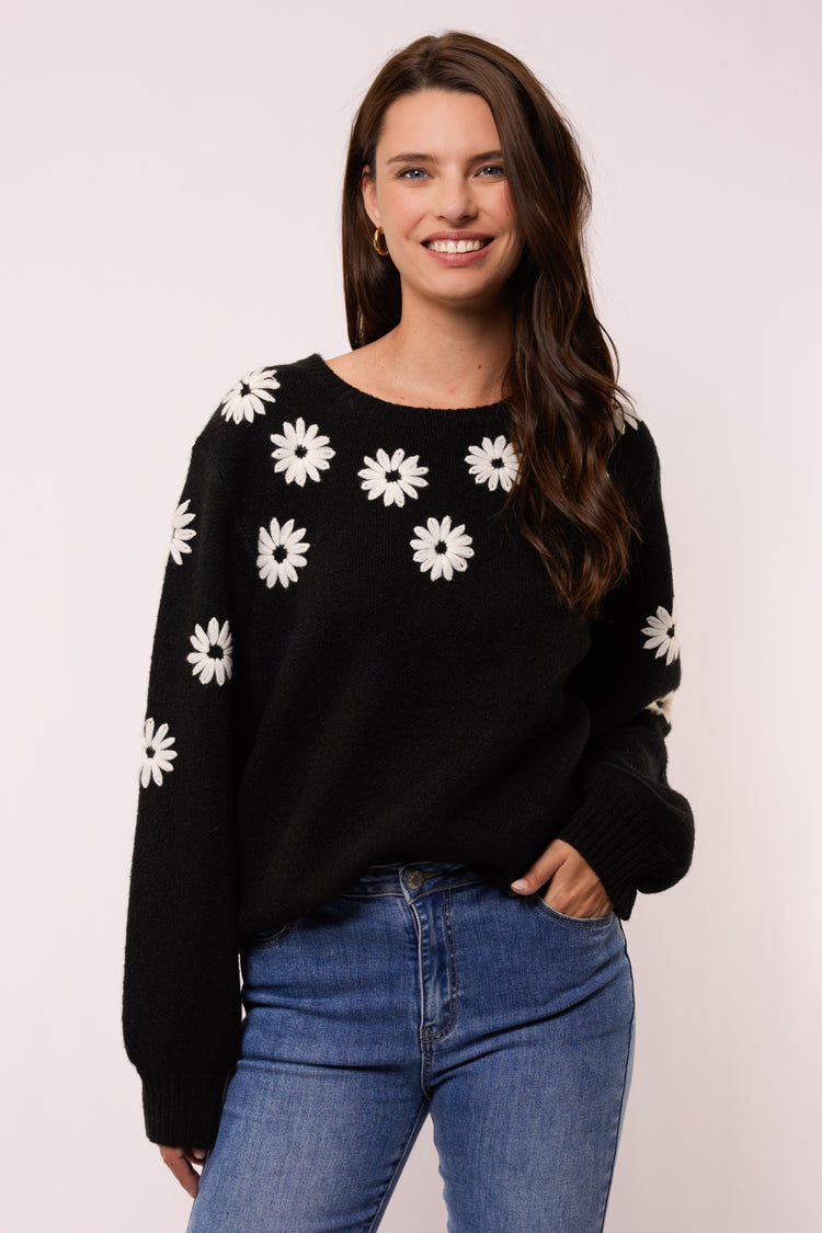Zaina sweater | Black