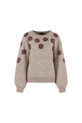 Zaina trui | Grey Brown