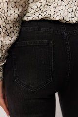 Anushka Jeans | Denim Schwarz