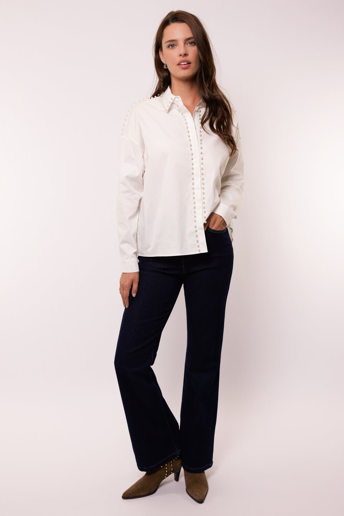 Aminta jeans | Dark Denim