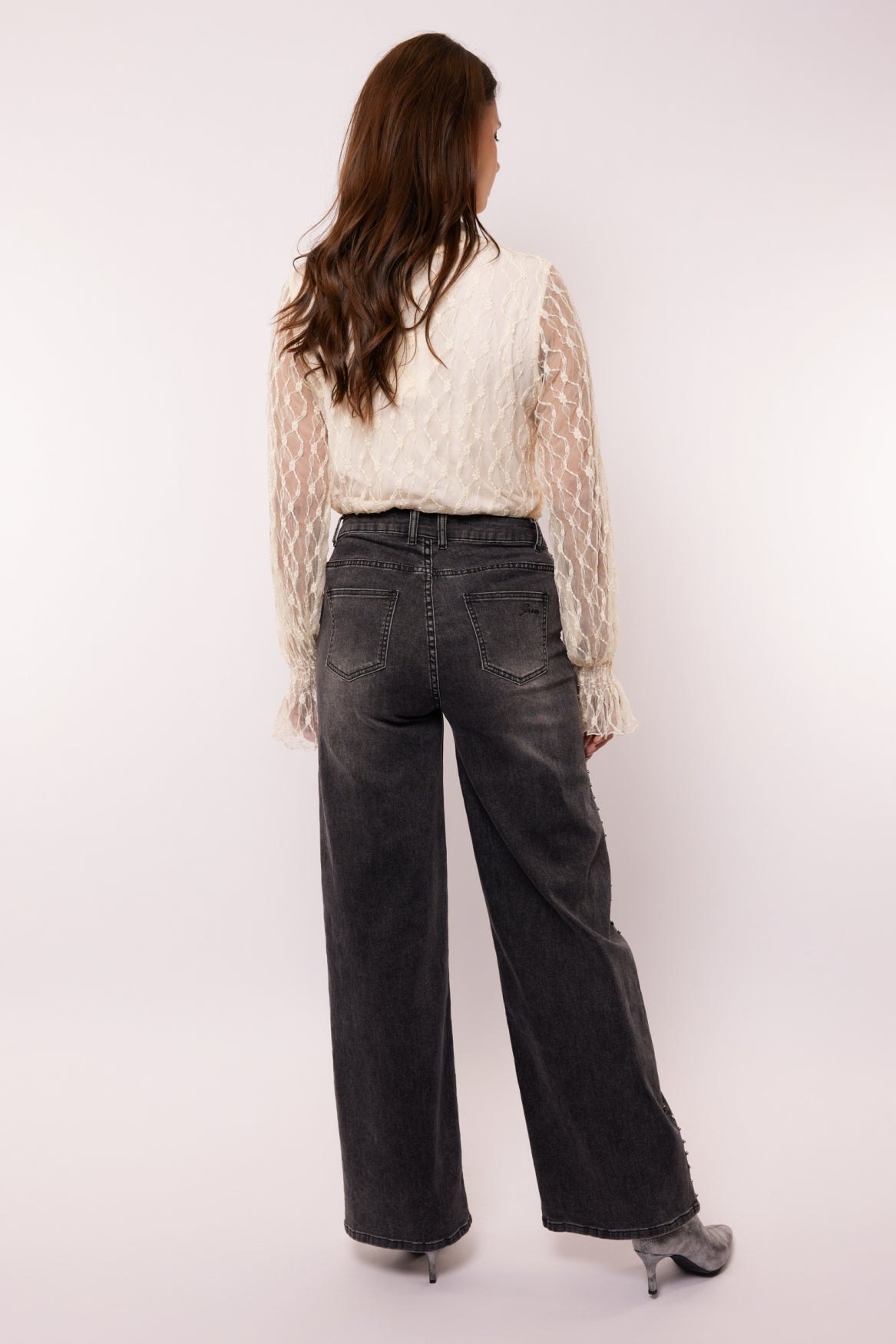Neona jeans | Denim Dark Gray