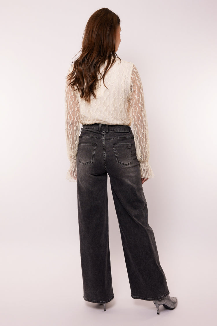 Neona jeans | Denim Dark Gray