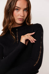 Aksel top | Black