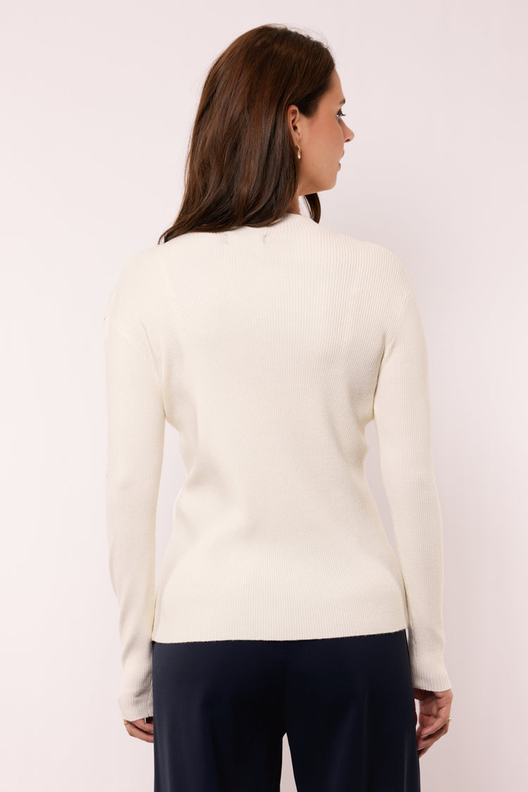 Aksel top | Wool White