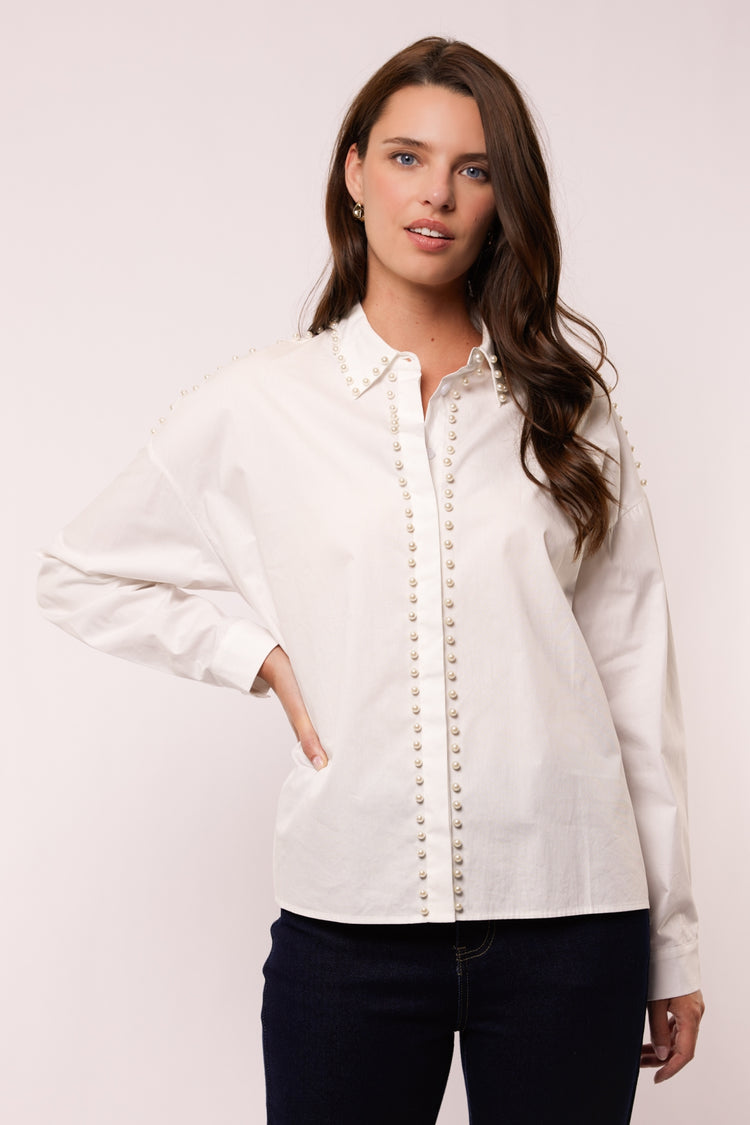 Idris blouse | Offwhite