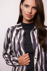 Lupita blouse | Black/Night Grey