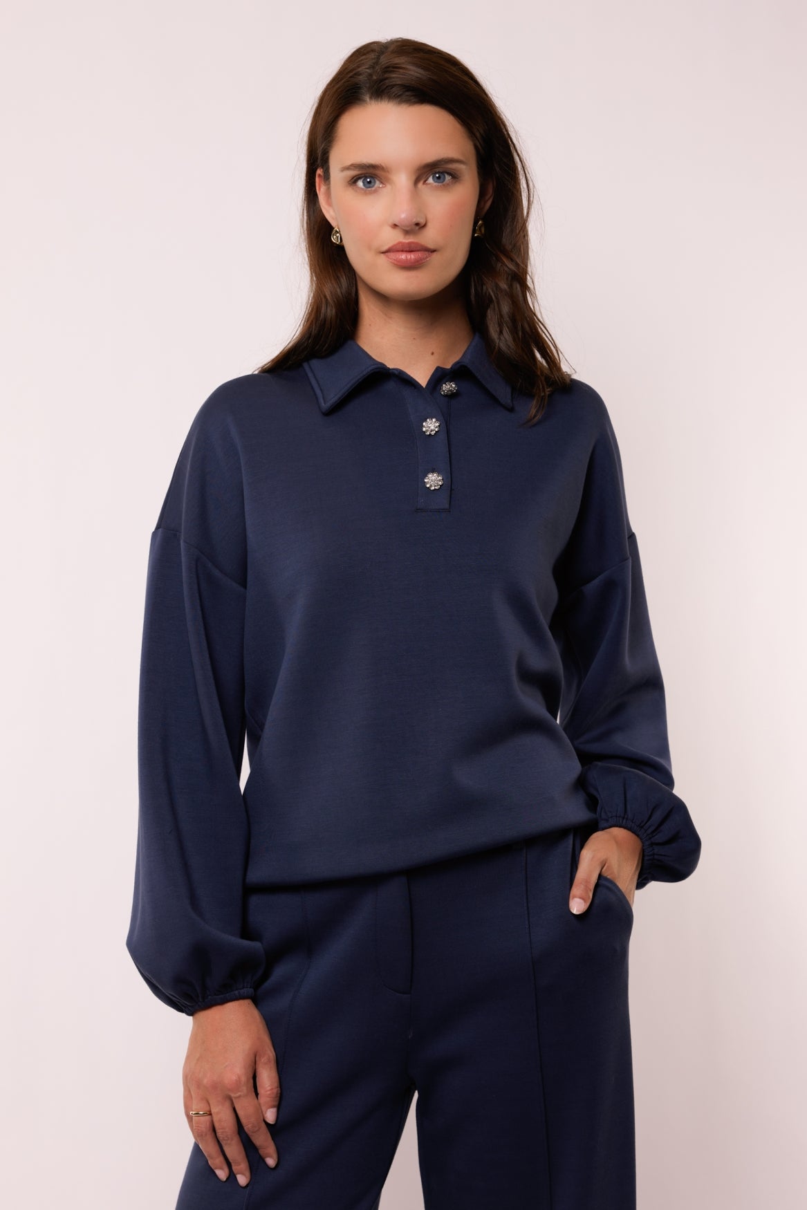 Magali sweater | Dark Night Blue