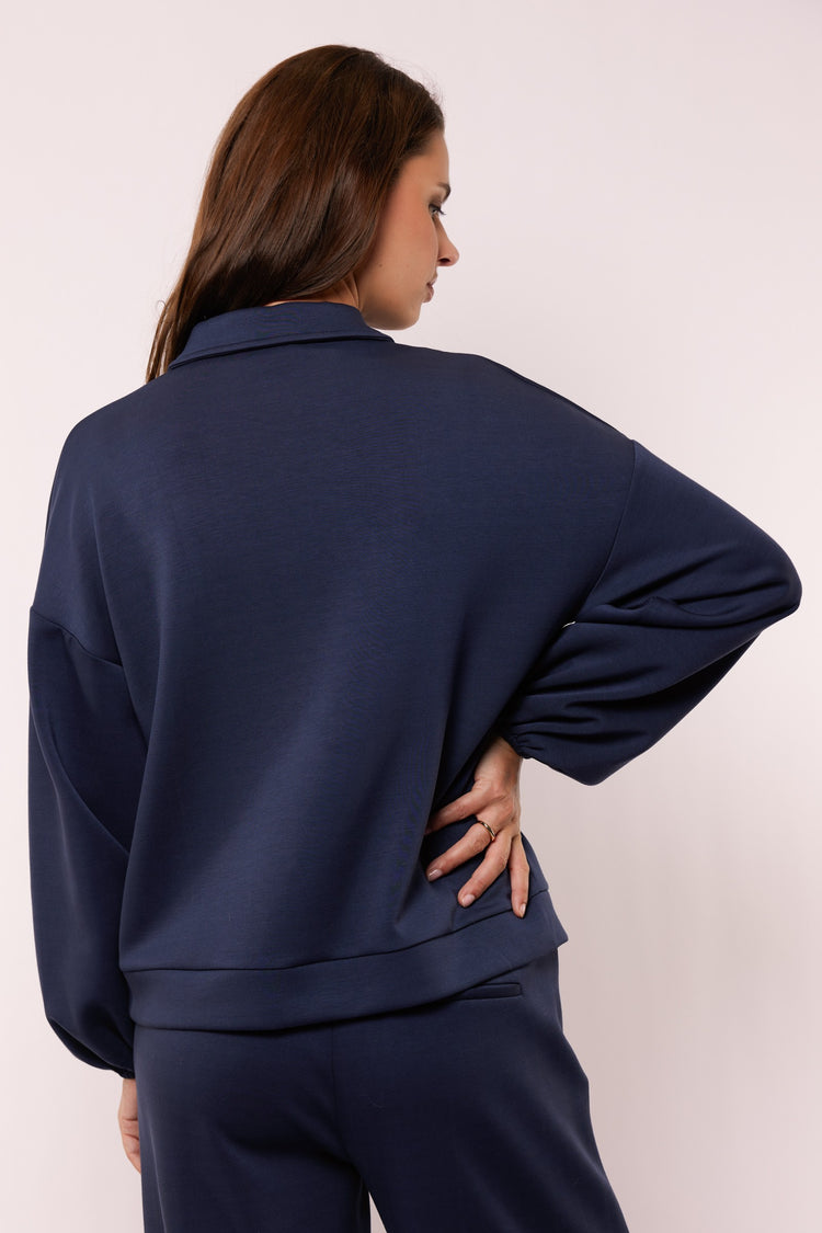 Magali sweater | Dark Night Blue