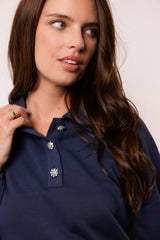 Magali sweater | Dark Night Blue