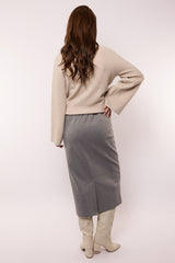 Suzette rok | Gray Melange