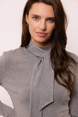Charlot top | Gray Melange