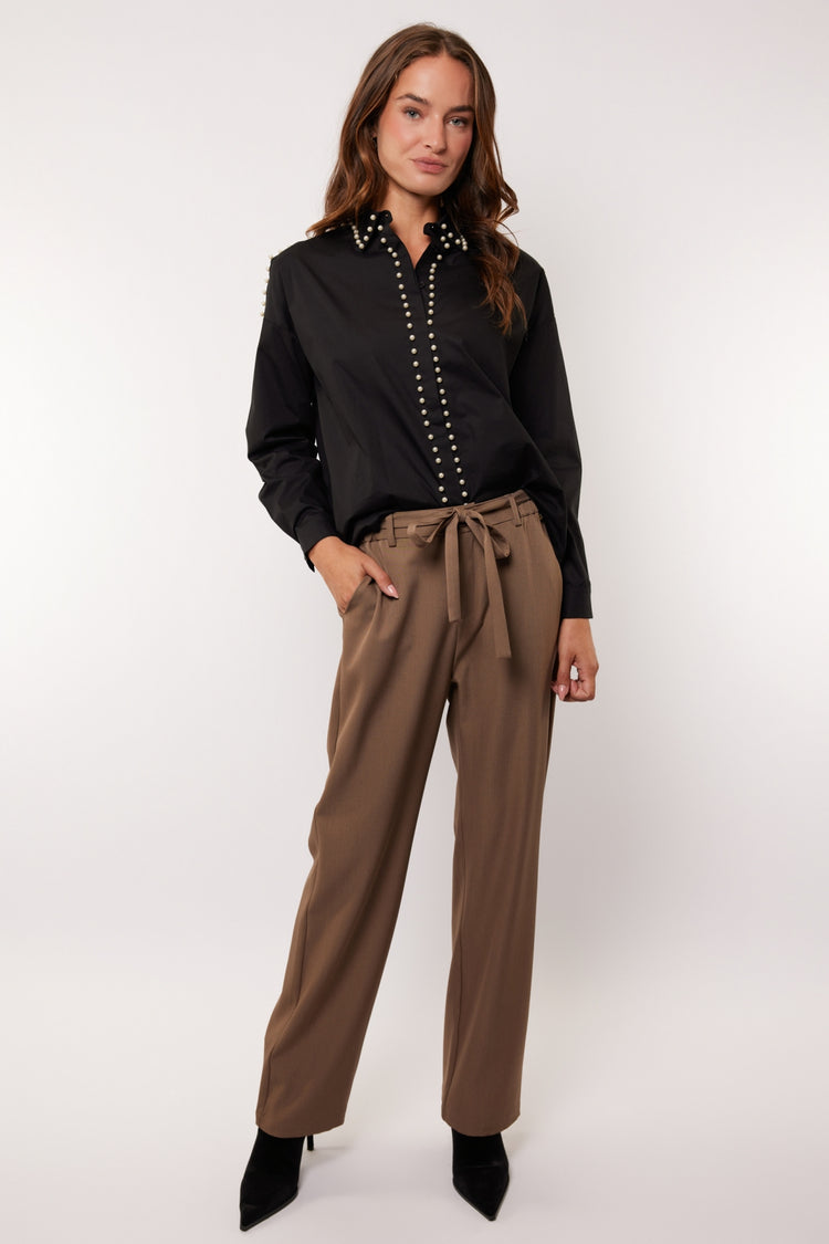 Xavier pants | Grey Brown