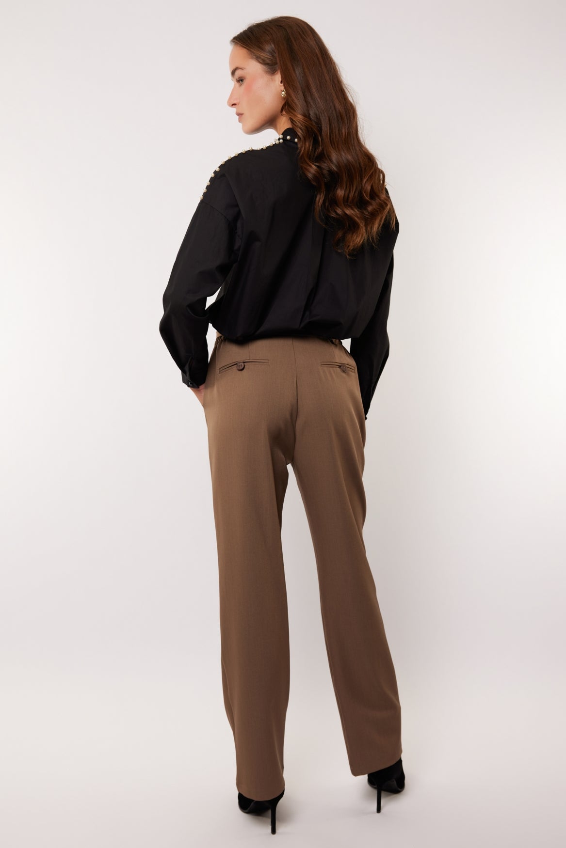 Xavier pants | Grey Brown
