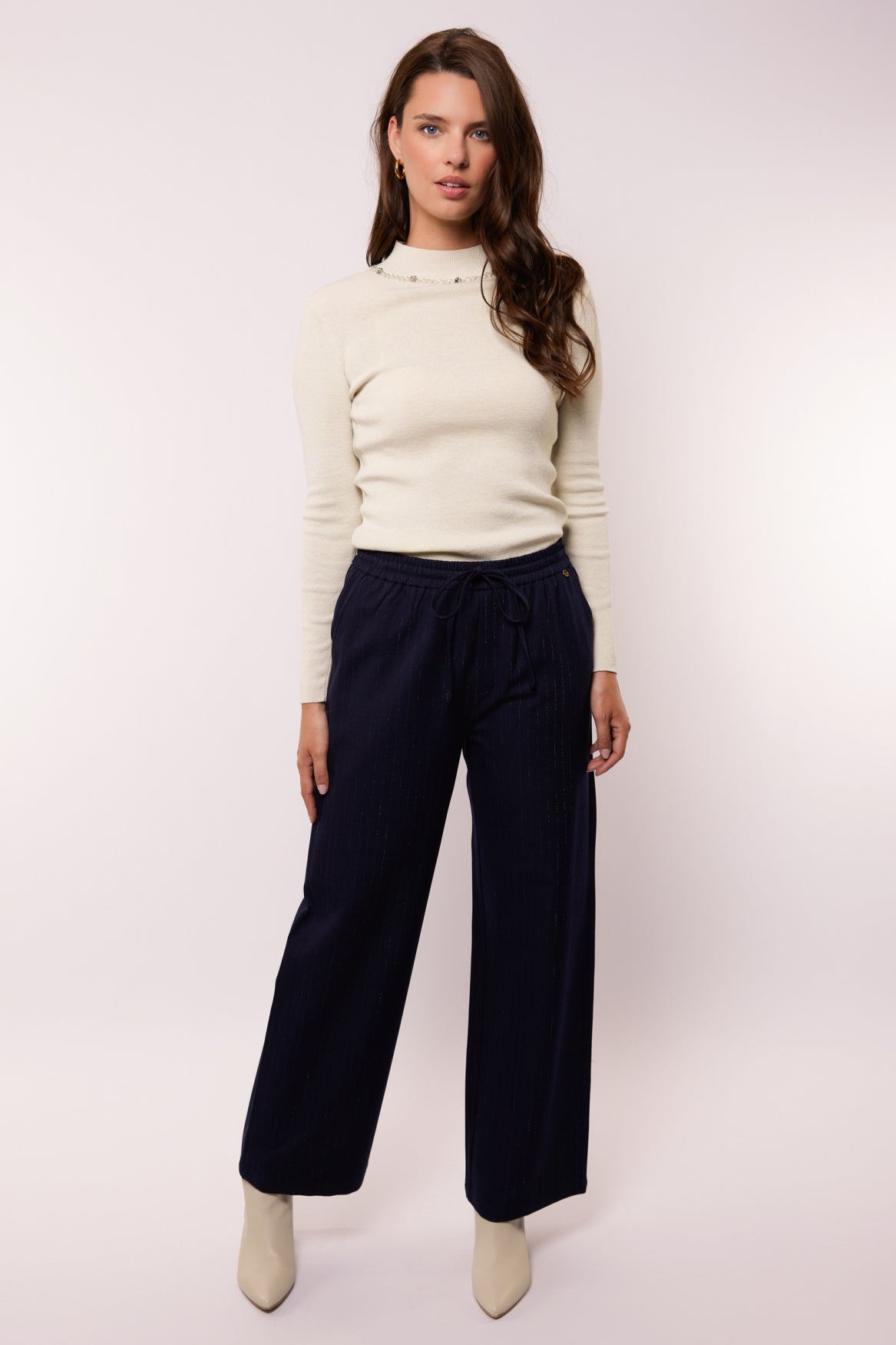 Aretha broek | Dark Night Blue