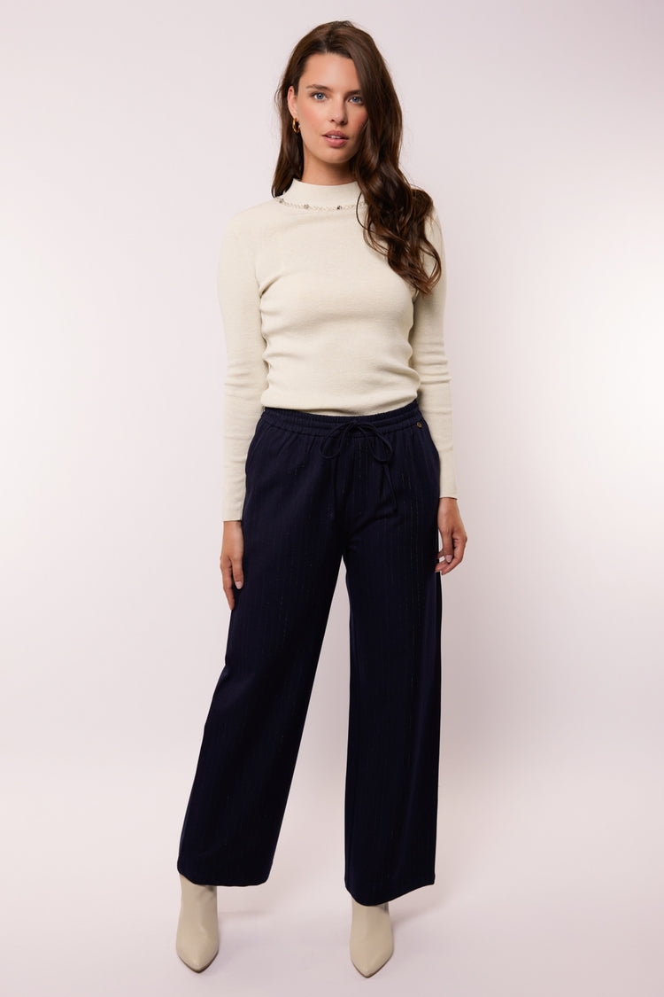 Aretha broek | Dark Night Blue