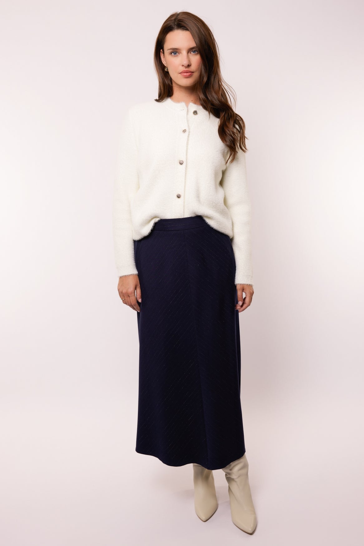 Anahi rok | Dark Night Blue