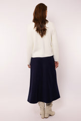 Anahi skirt | Dark Night Blue