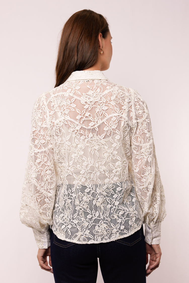 Zita blouse | Offwhite