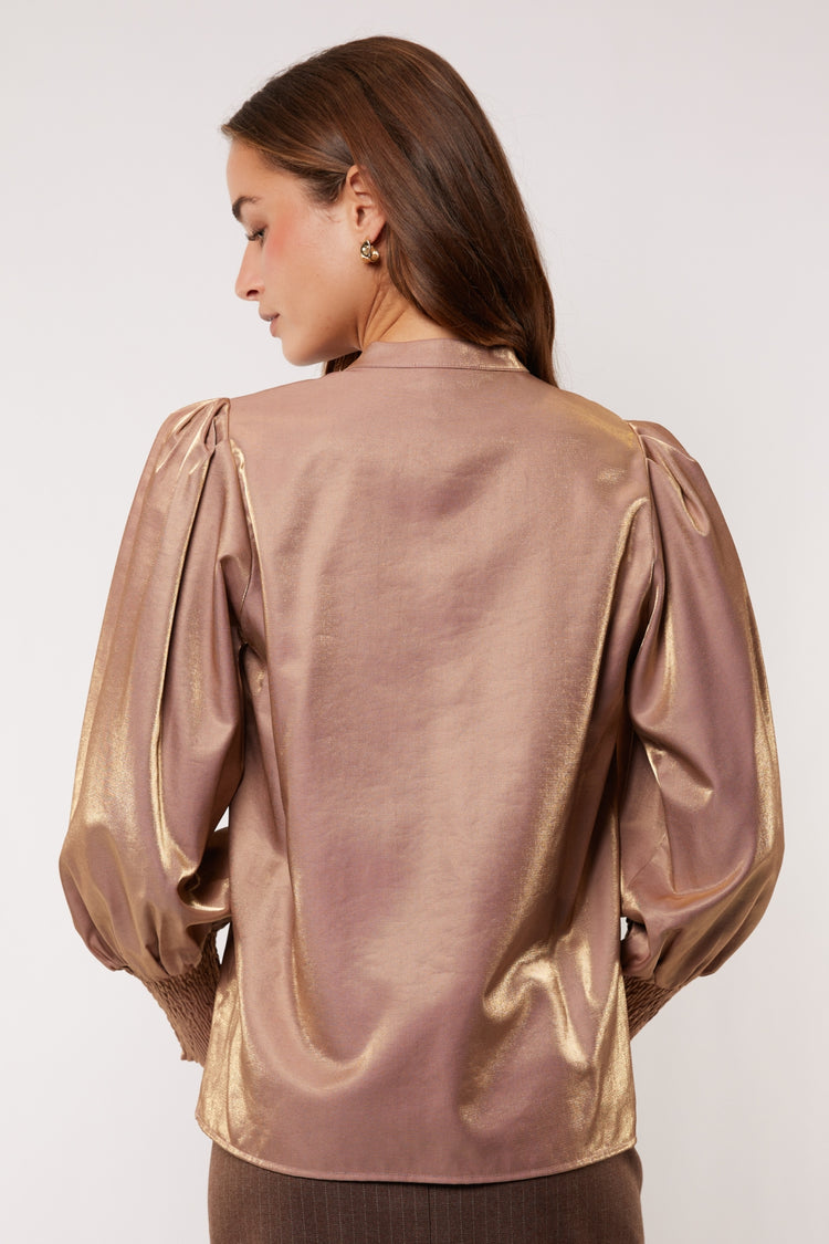 Sigourney top | Grey Brown