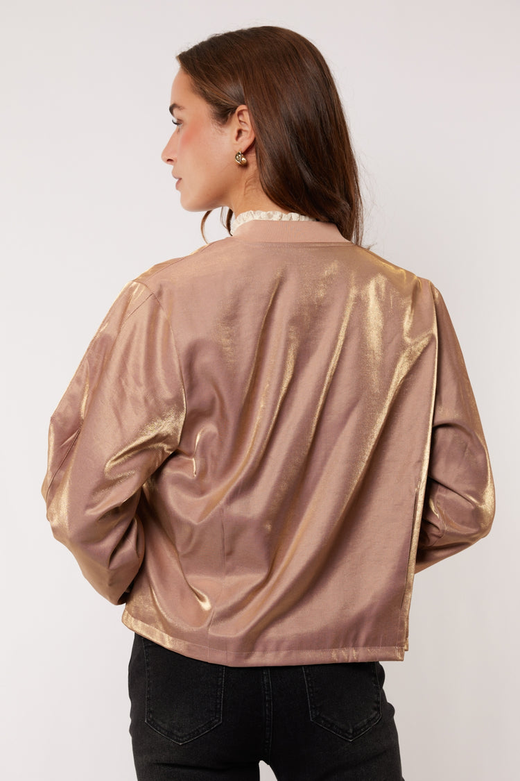 Malai jacket | Grey Brown