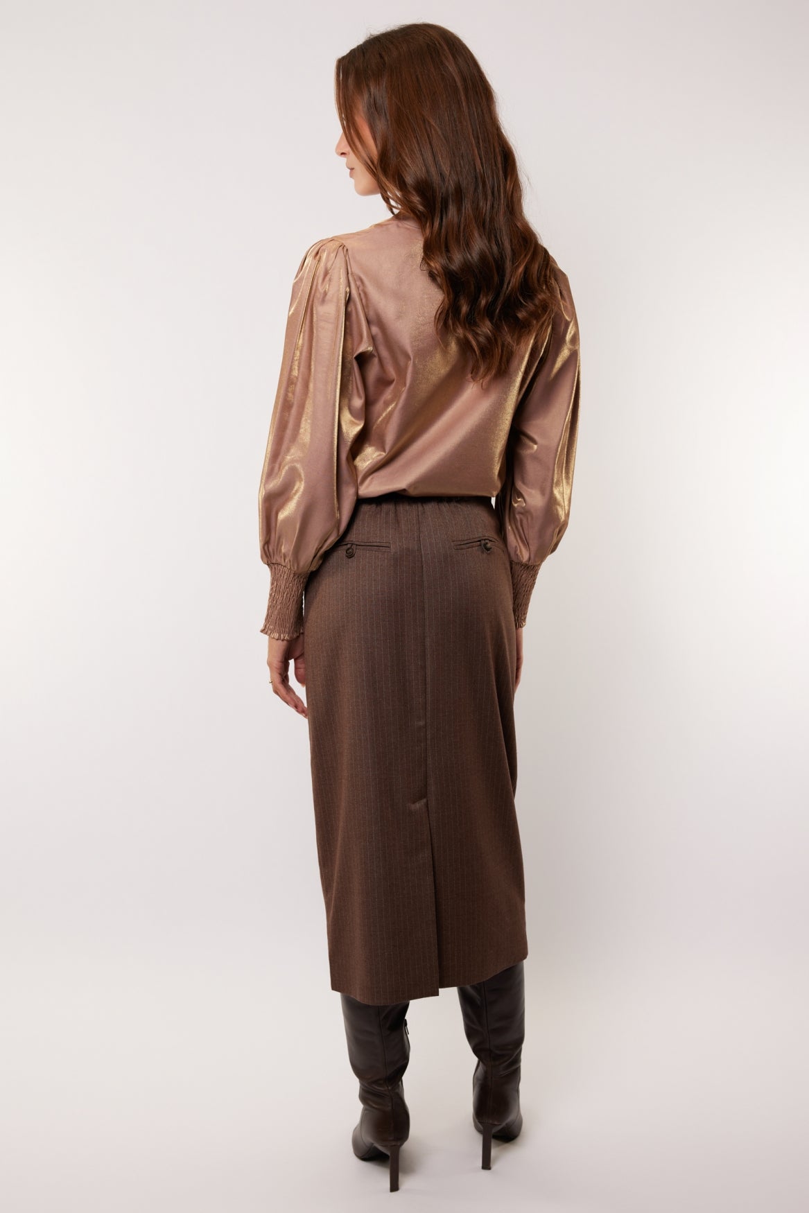 Damira skirt | Dark Brown