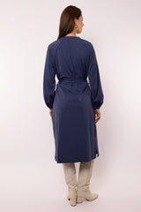 Aveline Kleid | Dunkles Nachtblau