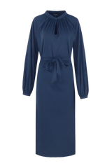 Aveline Kleid | Dunkles Nachtblau