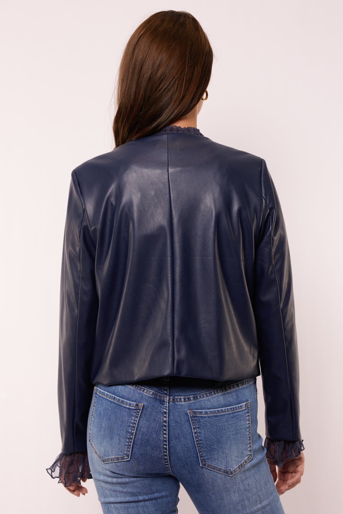 Flavie jacket | Dark Night Blue
