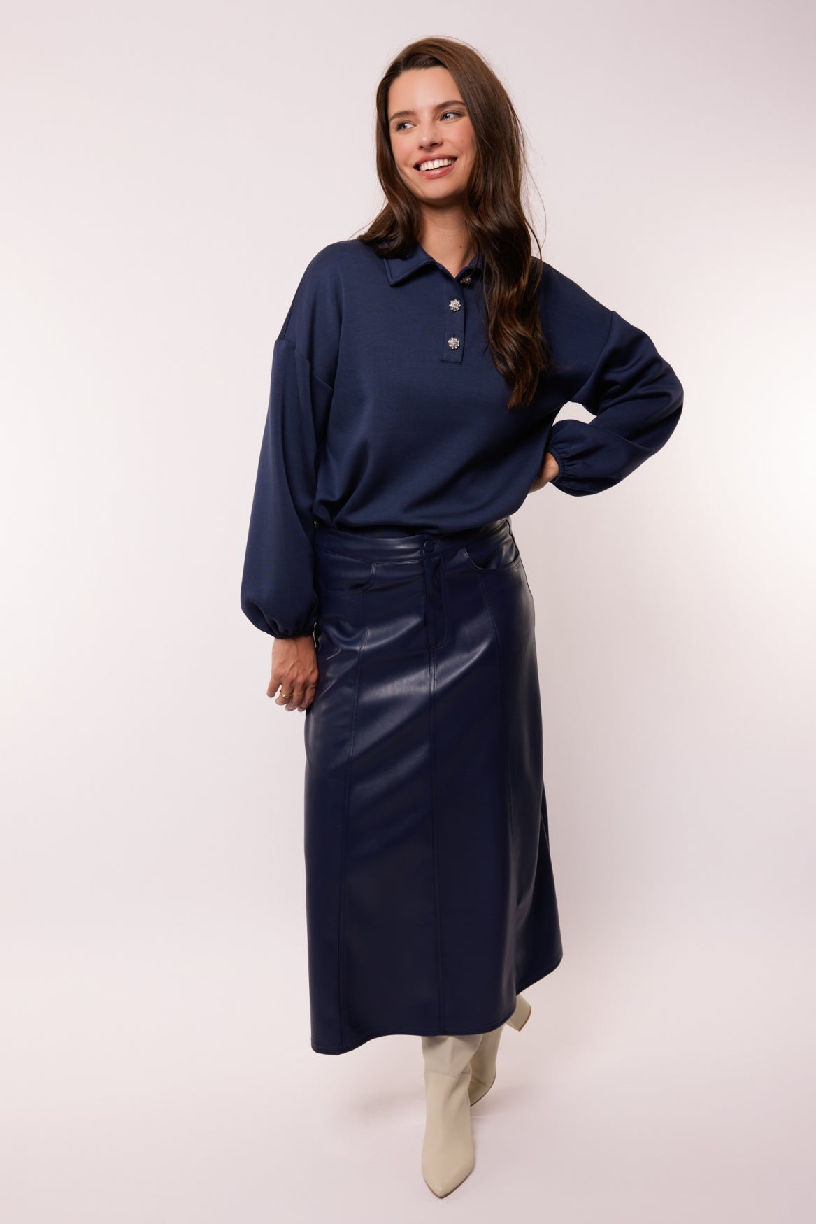 Garance rok | Dark Night Blue