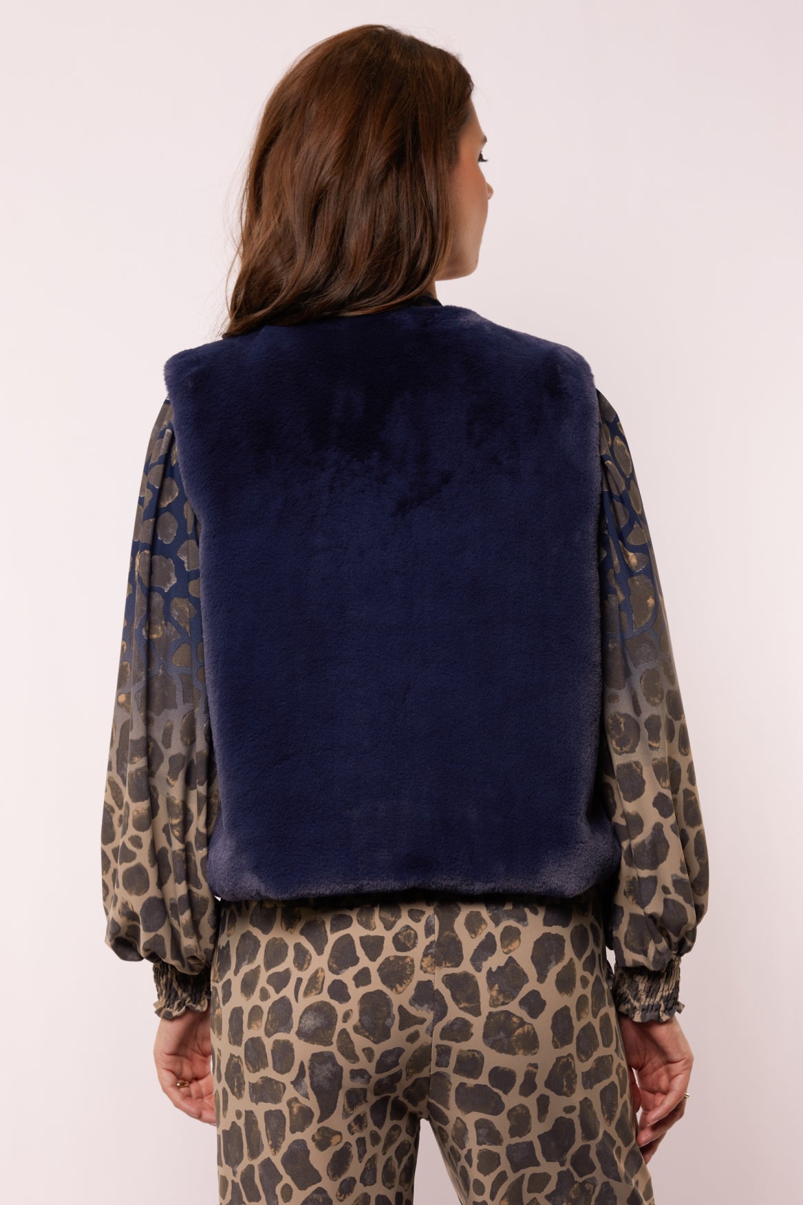 Lalita gilet | Dark Night Blue