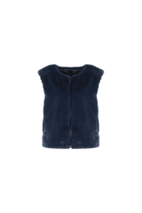 Lalita gilet | Dark Night Blue