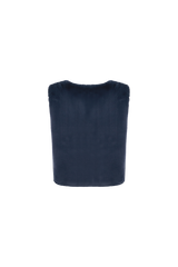Lalita gilet | Dark Night Blue