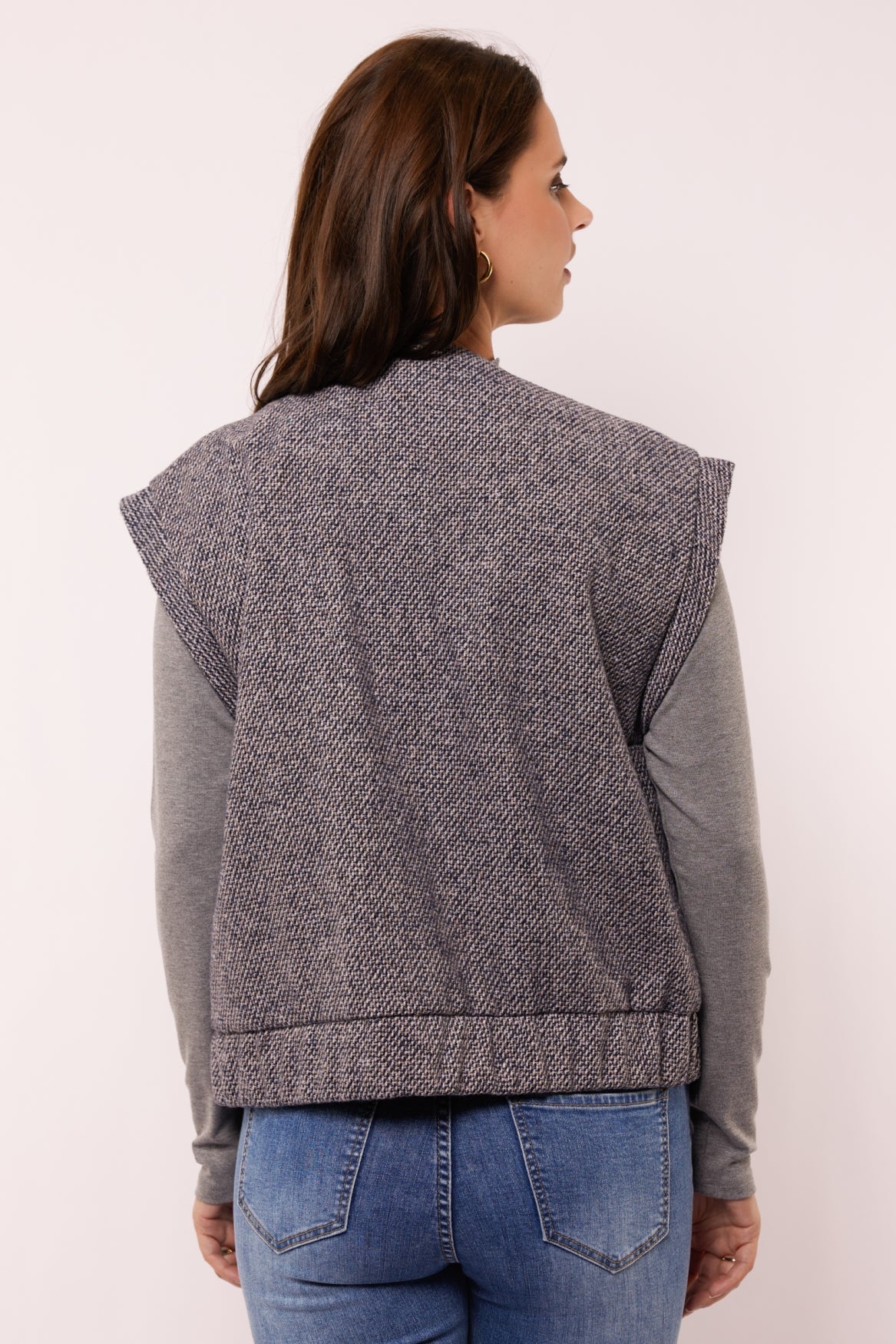 Meissa waistcoat | Dark Night Blue/Black