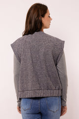 Meissa waistcoat | Dark Night Blue/Black