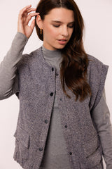 Meissa waistcoat | Dark Night Blue/Black