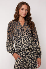 Darina top | Wood Ash/Gray Brown