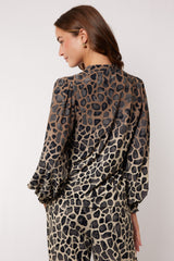 Darina top | Wood Ash/Gray Brown