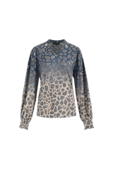 Darina Top | Sahara/Dunkelnachtblau